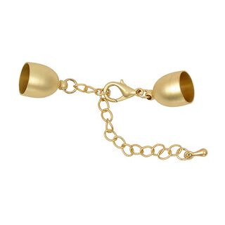 Eindkap met ketting (70 x 12 mm) 1 – goud, 