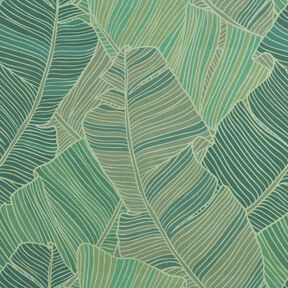 Outdoorstof Canvas Gebladertelijnen – groen, 
