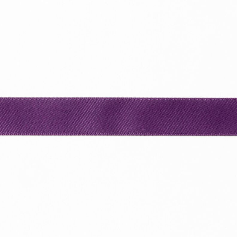 Satijnband [15 mm] – aubergine,  image number 1