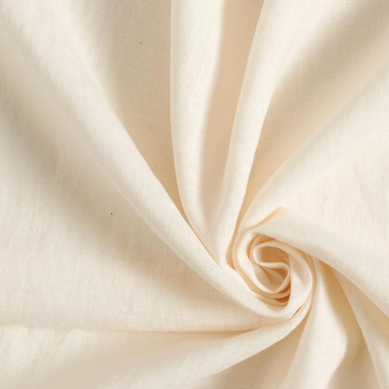 Lichtgewicht linnenmix, voorgewassen – creme,  image number 1