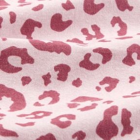 Katoenjersey Luipaardprint &ndash; roze/pink, 