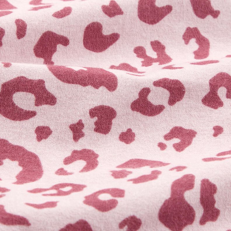 Katoenjersey Luipaardprint &ndash; roze/pink,  image number 2