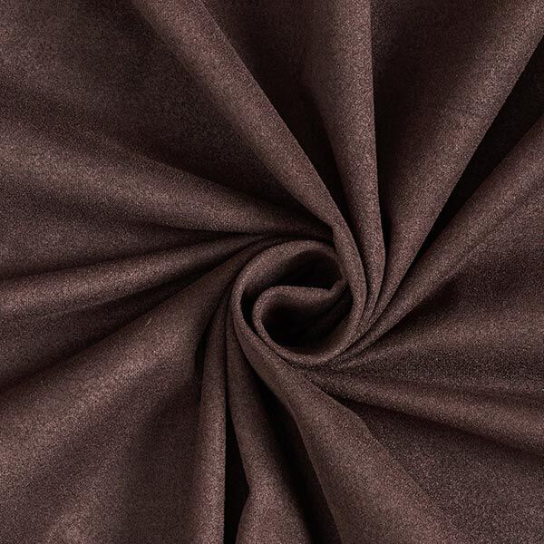 Romanietjersey velours optiek – chocolade,  image number 1