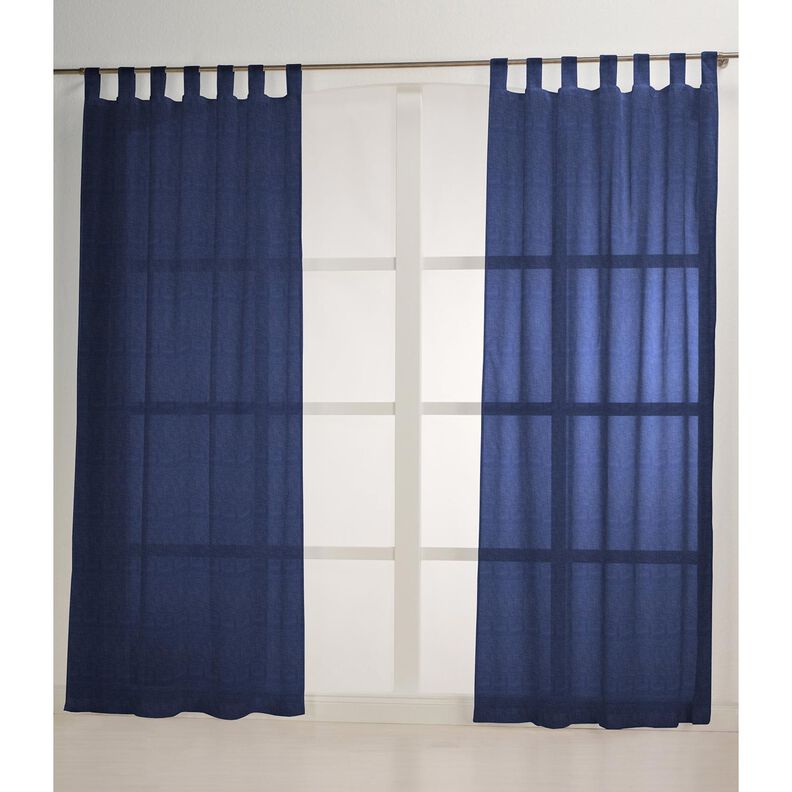 GOTS Batist | TULA – zwart blauw,  image number 6
