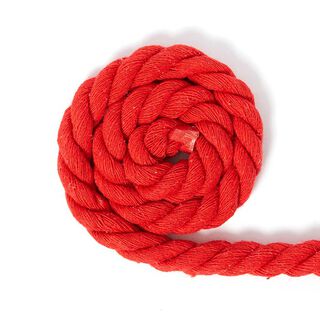 Katoenen koord [Ø 14 mm] 11 - rood, 