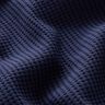 Katoenen wafel jersey effen – marineblauw,  thumbnail number 2