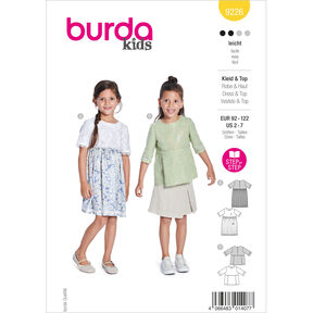 Jurk | Burda 9226 | 92-122, 