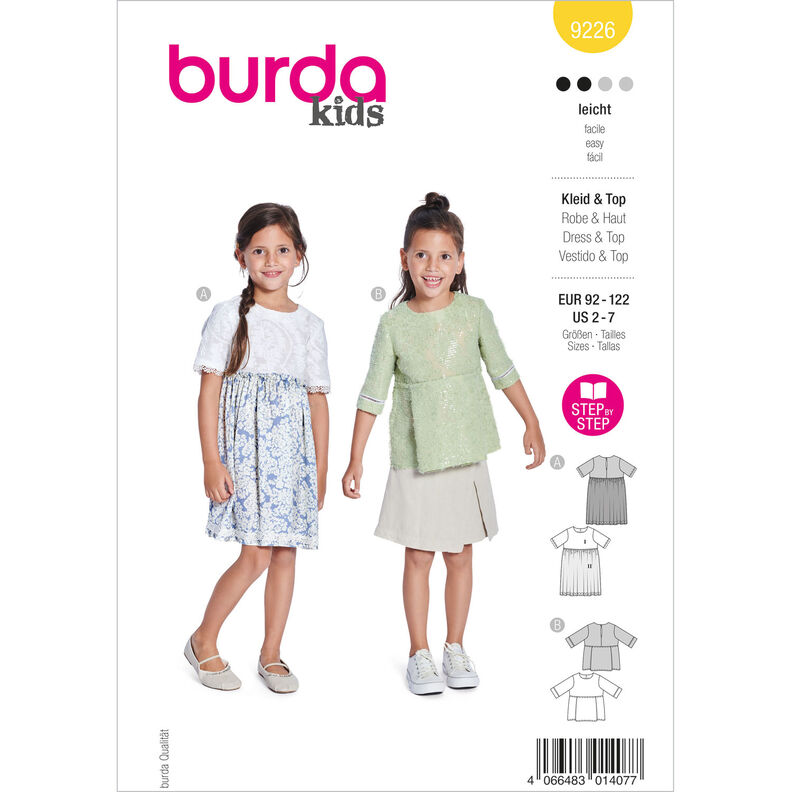 Jurk | Burda 9226 | 92-122,  image number 1