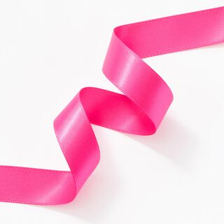Satijnband [15 mm] – intens roze, 