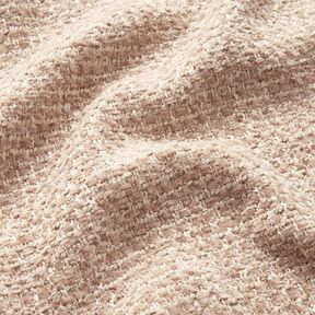 Bekledingsstof kleurrijke bouclé-look – anemoon/lichtbeige, 
