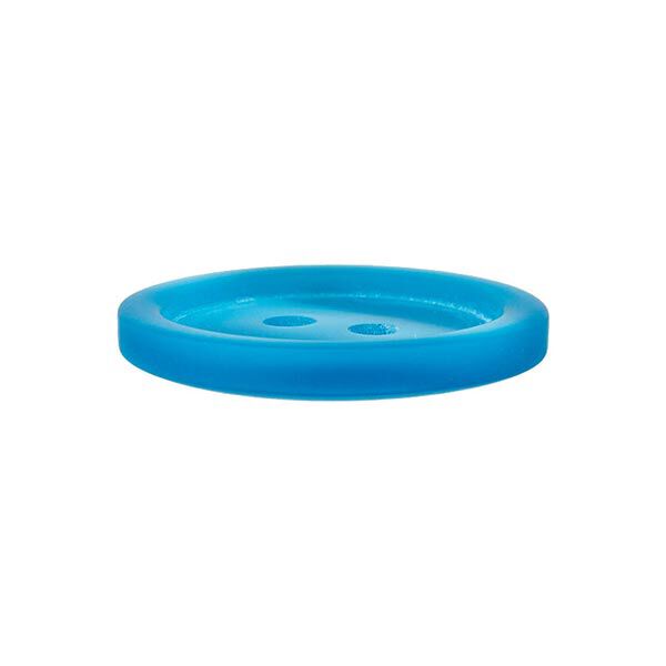 Kunststof knoop 2-gats basic - turquoise,  image number 2