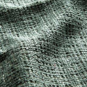 Bekledingsstof Chenille Effen – donkergrenen, 