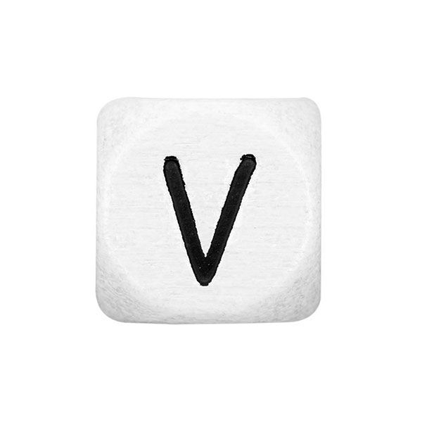 Houten letters V – wit | Rico Design,  image number 1