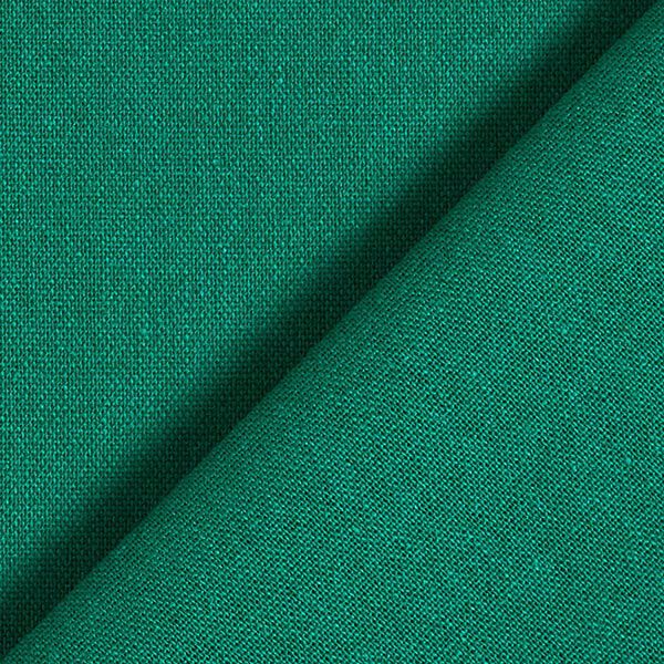 Viscose-linnen-mix Effen – groen, image number 3