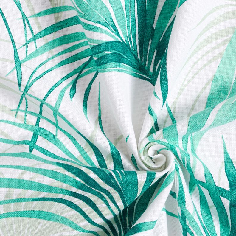Decostof Panama Palmtak – wit/smaragdgroen, image number 3