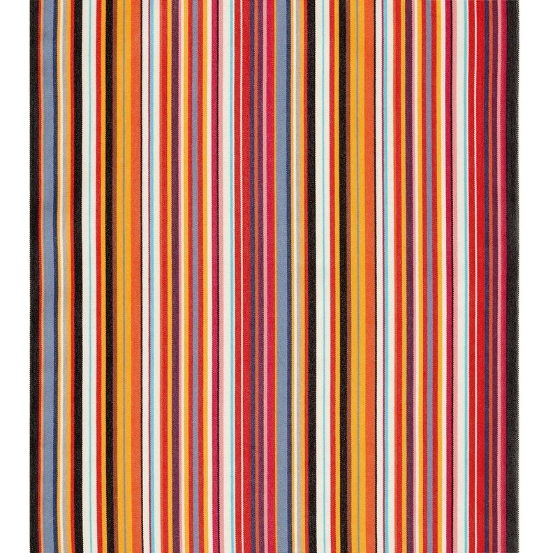 Outdoor Ligstoel stof Lengtestrepen 44 cm – karmijnrood/wit,  image number 1