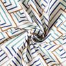 Decostof Half panama moderne diamanten – wit/blauw,  thumbnail number 3