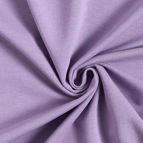 Licht katoenen sweatstof effen – lila, 