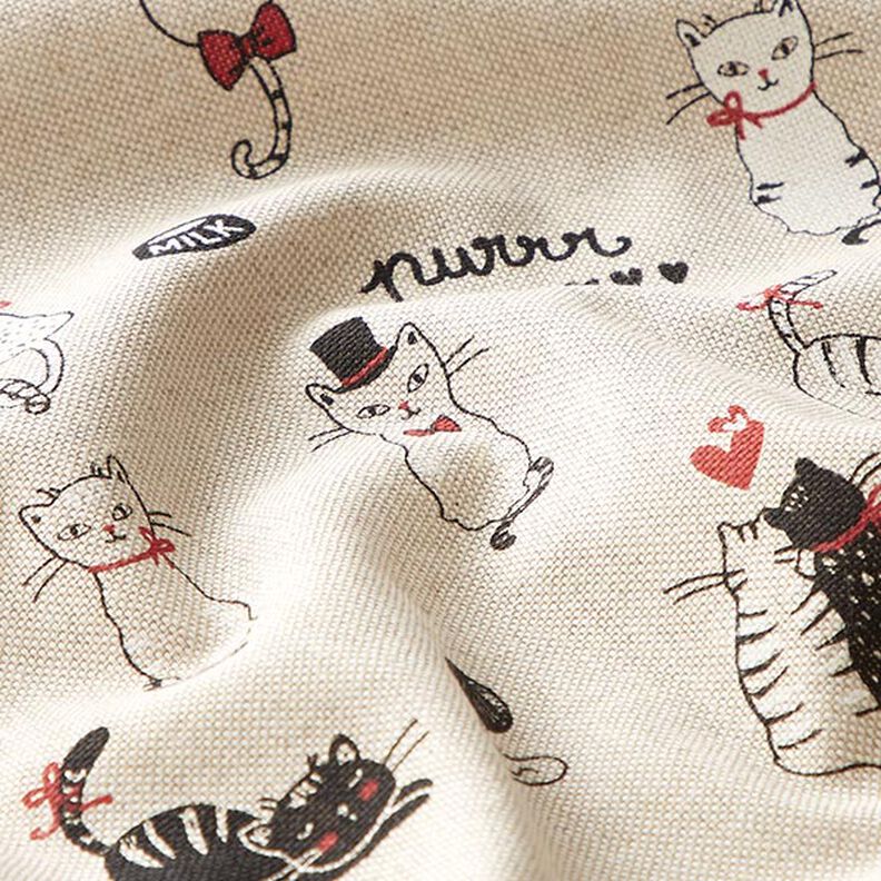 Halfpanama linnenlook Cats in love – natuur,  image number 2