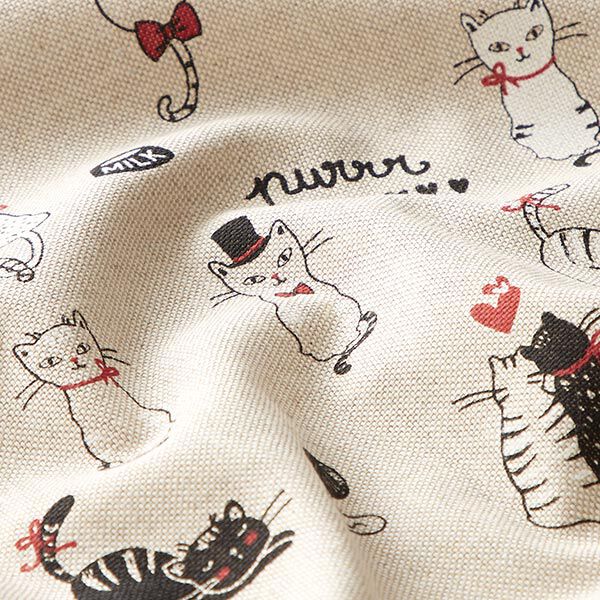 Halfpanama linnenlook Cats in love – natuur,  image number 2
