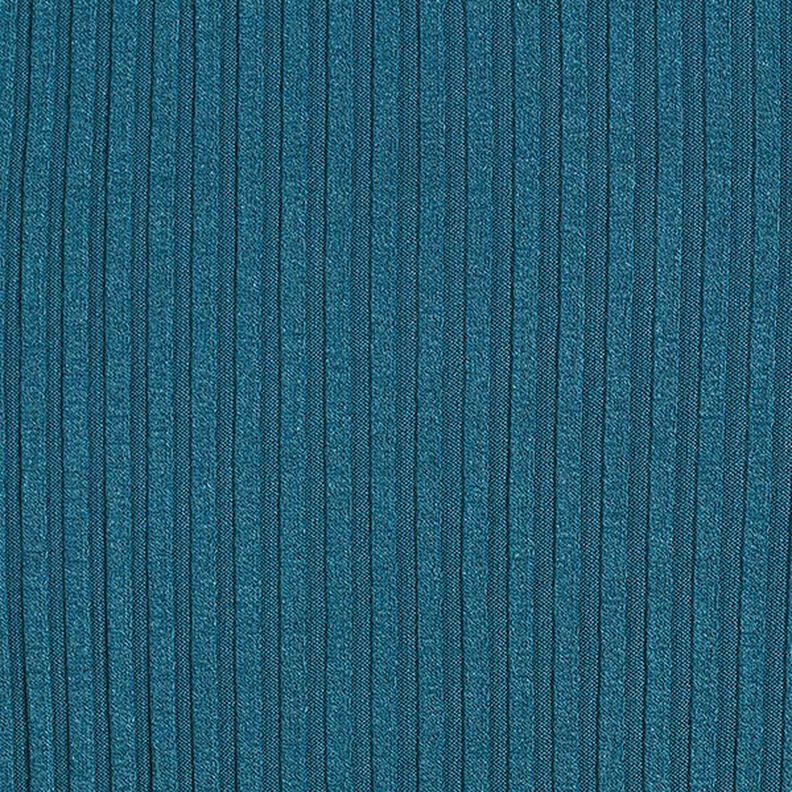 Gebreide tricot – turkooisblauw,  image number 1