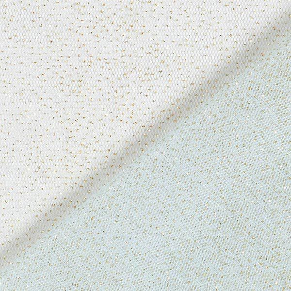 Glittertule royal – lichtblauw/goud,  image number 4