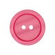 Kunststof knoop 2-gats basic - pink,  thumbnail number 1