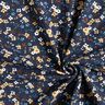 Katoenjersey Millefleurs – nachtblauw,  thumbnail number 3