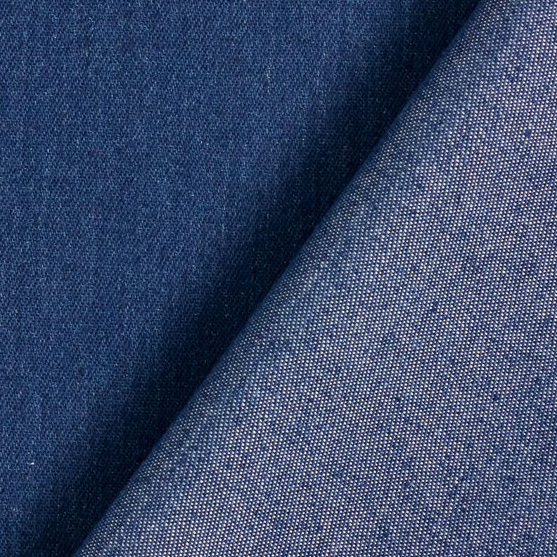 Denim-katoenmix medium – marineblauw,  image number 3