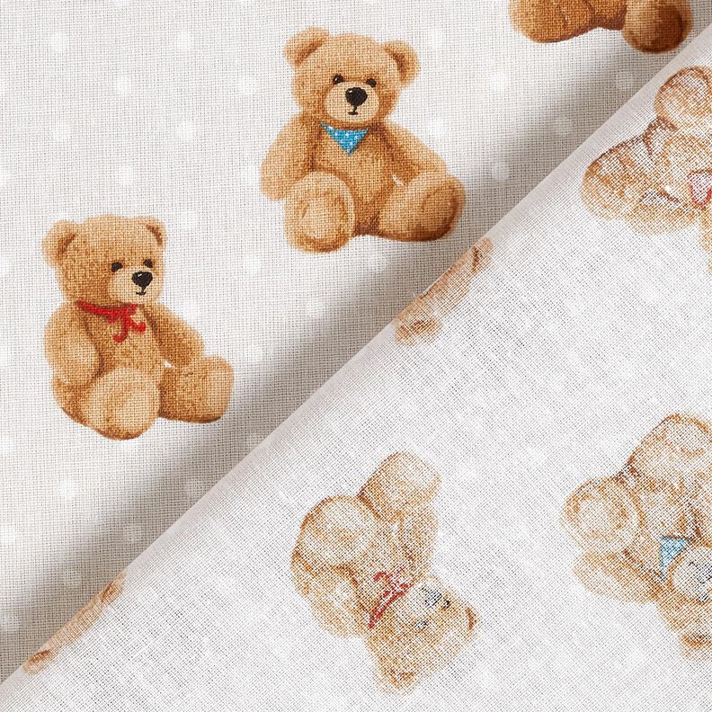 Katoenpopeline Teddy – beige,  image number 4