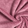 Nepbont Effen pluche – donker oudroze,  thumbnail number 1