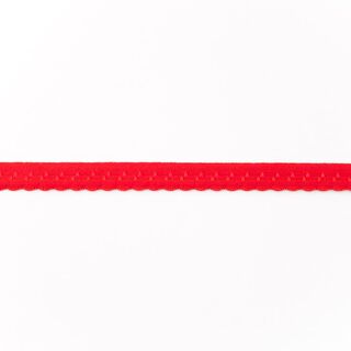 Elastische boordstrook Kant [12 mm] – rood, 