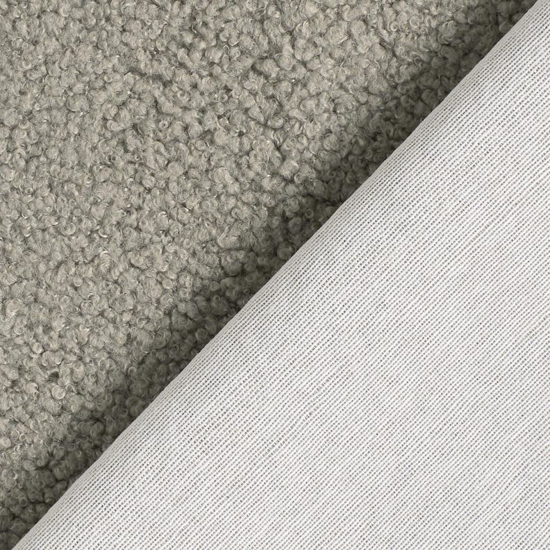 Bekledingsstof Schapenvacht look – taupe,  image number 3