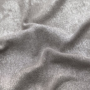 Jersey glitterfolie – grijs/oudzilver, 