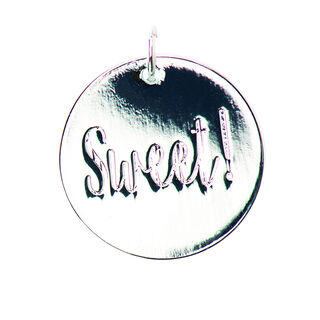 Hanger Sweet [Ø17 mm] | Rico Design – zilver, 