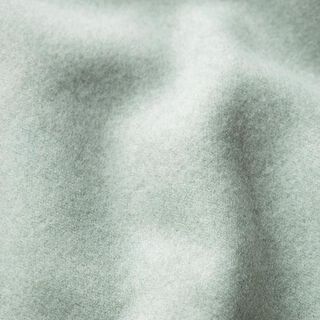 Mantelstof gerecycled polyester melange – pastelgroen, 
