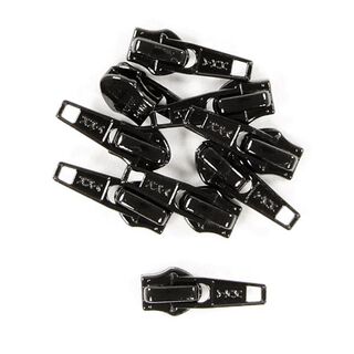 Metaal runner [5mm] (580) – zwart | YKK, 