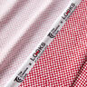 GOTS Katoenjersey Mini geruit | TCC x LOOKS by Wolfgang Joop – rood/wit,  thumbnail number 4