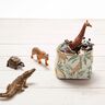 Decostof Half panama Jungledieren – natuur/karamel,  thumbnail number 5