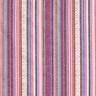 Decostof Jacquard Pastelkleurige strepen – roze/lila,  thumbnail number 1