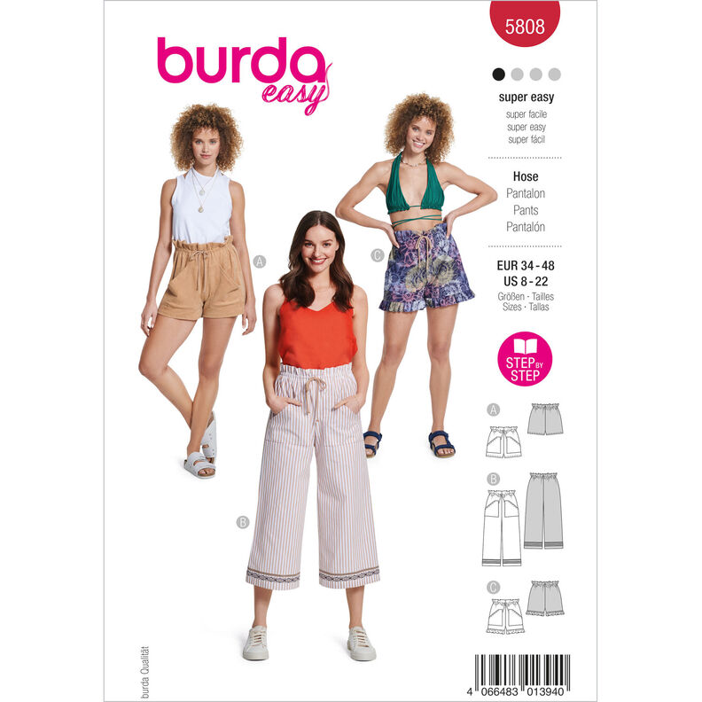 Broek | Burda 5808 | 34-48,  image number 1