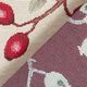 Decostof Gobelin Rozenbottels – lichtbeige/rood,  thumbnail number 5