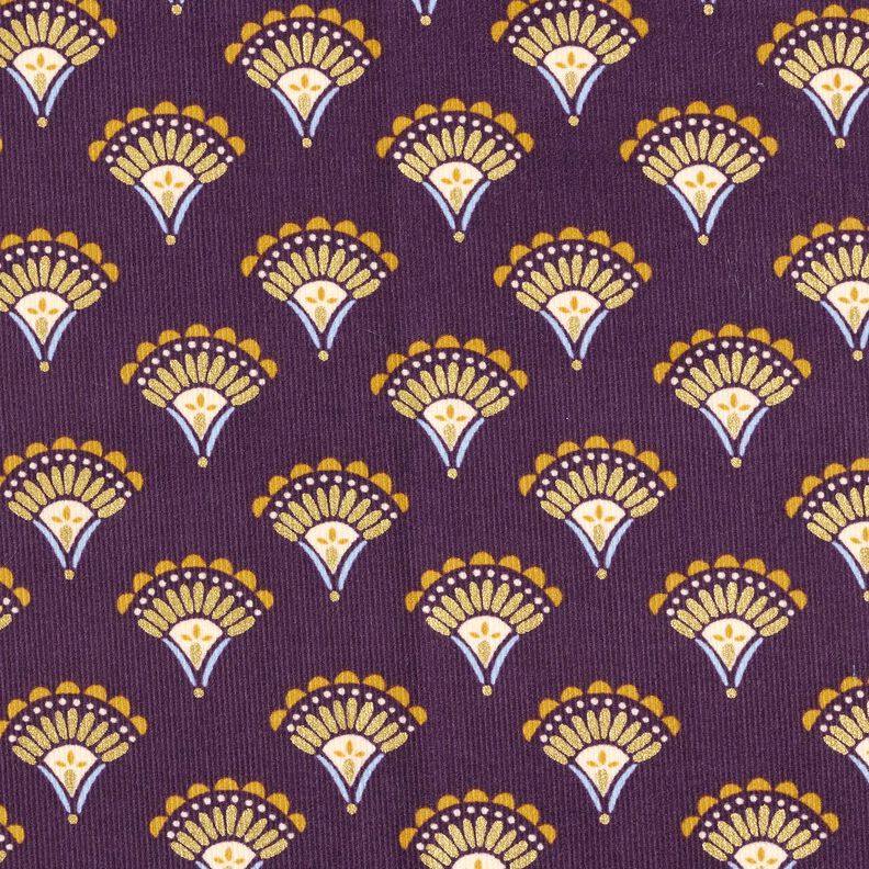 Babyrib Glitter vakken – aubergine,  image number 1
