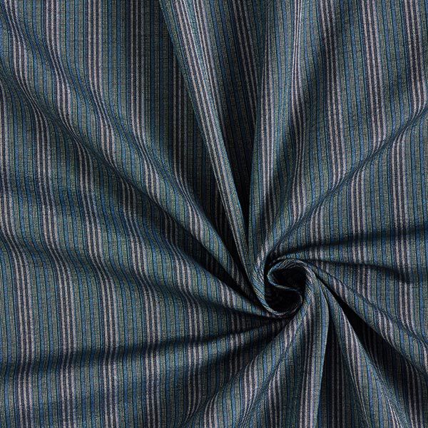 Overhemdenstof brede en smalle strepen – duifblauw/lichtgrijs,  image number 3