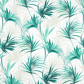 Decostof Panama Palmtak – wit/smaragdgroen, 
