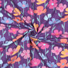 French Terry sommersweat bonte bloemen | Poppy Fabrics – roodlila,  thumbnail number 3