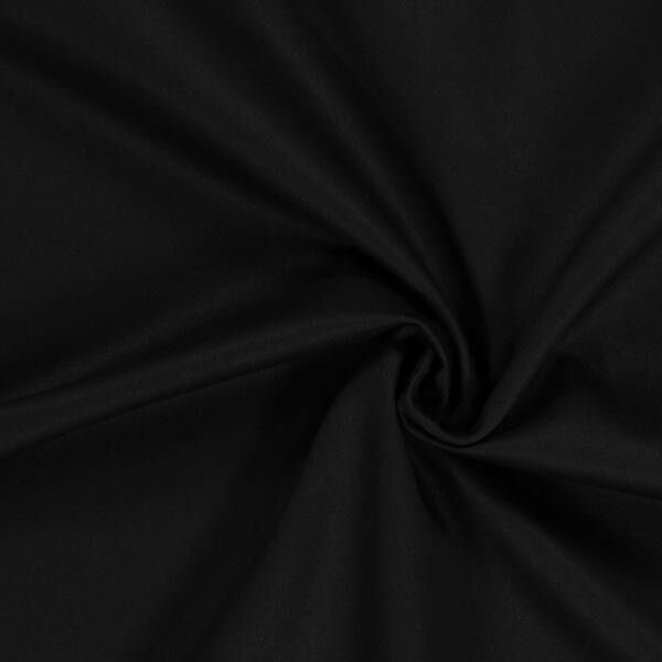 Katoenkeper Effen – zwart,  image number 1