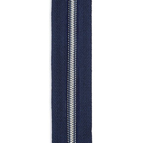 Eindeloze ritssluiting [5 mm] Metaal | Prym – marineblauw, 