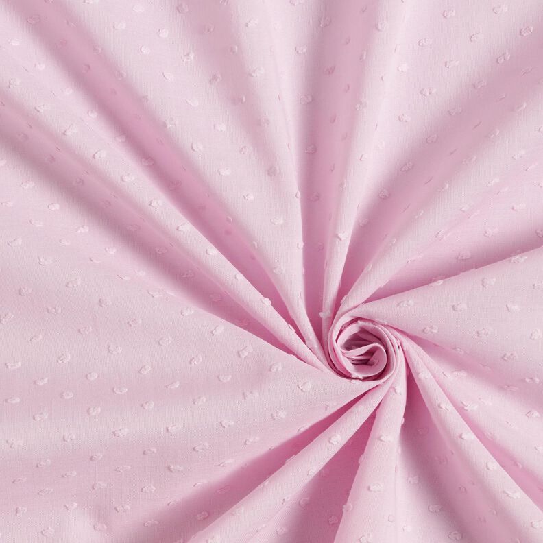 Katoenen batist Dobby – roze, image number 1