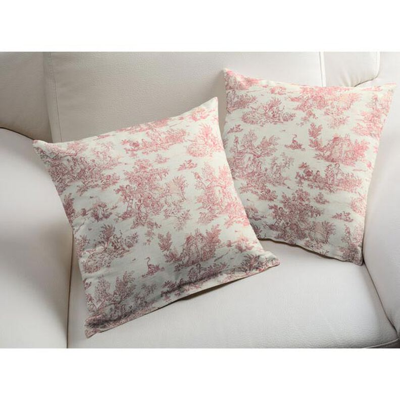 Katoenen stof Mini Pastorale 280 cm – rood,  image number 5